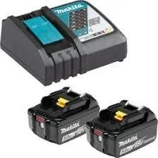 Makita BL1850BX2+DC18R Baterije
